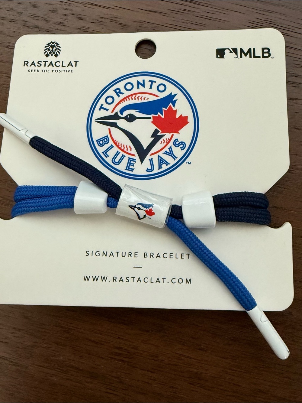 Toronto Blue Jays Kids Bracelet - Navy & Royal Blue